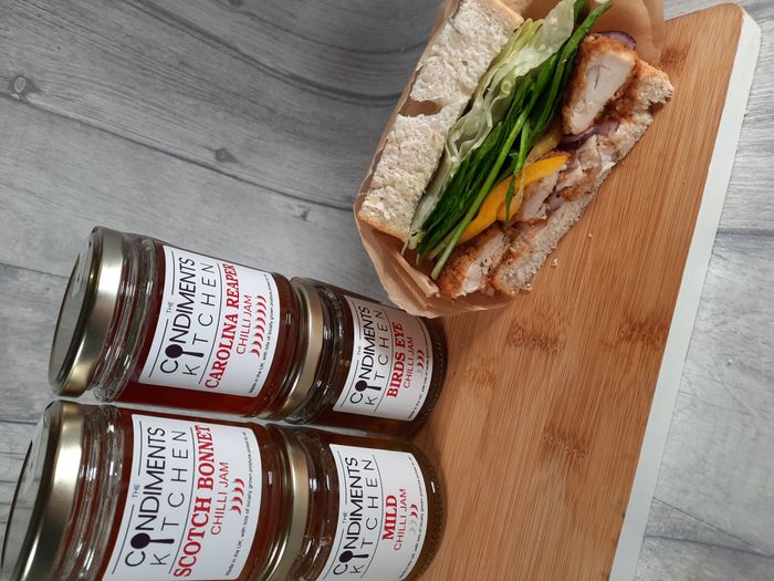 Scotch bonnet chilli jam
