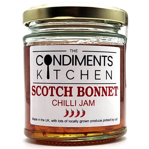Scotch bonnet chilli jam