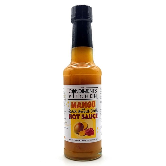 Mango and scotch bonnet hot sauce