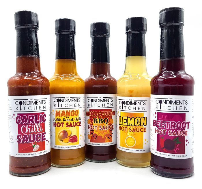 Mango and scotch bonnet hot sauce