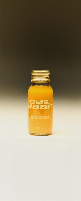 OYE YAAR - detox shot - turmeric, ginger & lemon concentrate 