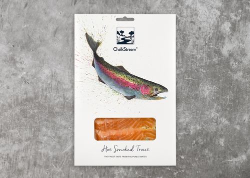 Hot smoked trout by ChalkStream 125g, 200g