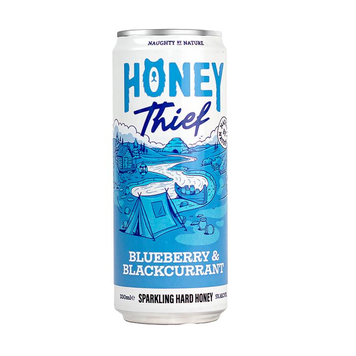 Blueberry and Blackcurrant Sparkling Hard Honey