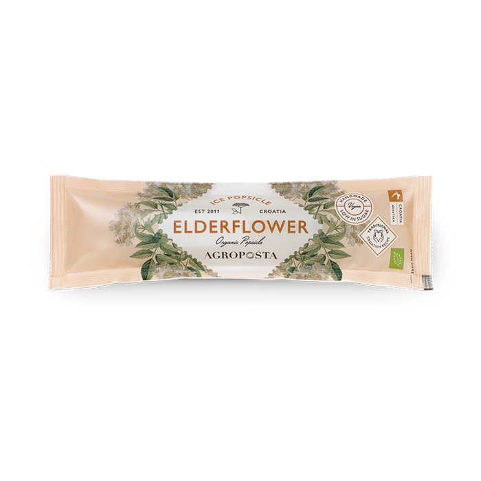 Popsicle ice pop Elderflower - 50 ml in a sachet - ambient temperature