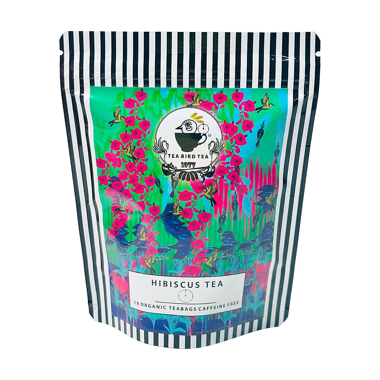 Organic Hibiscus Deluxe Tin 18 Teabags