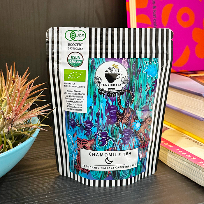 Organic Chamomile 18 Teabag Deluxe Tins