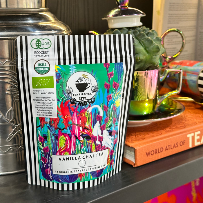 Organic Vanilla Chai Tins 18 Teabags