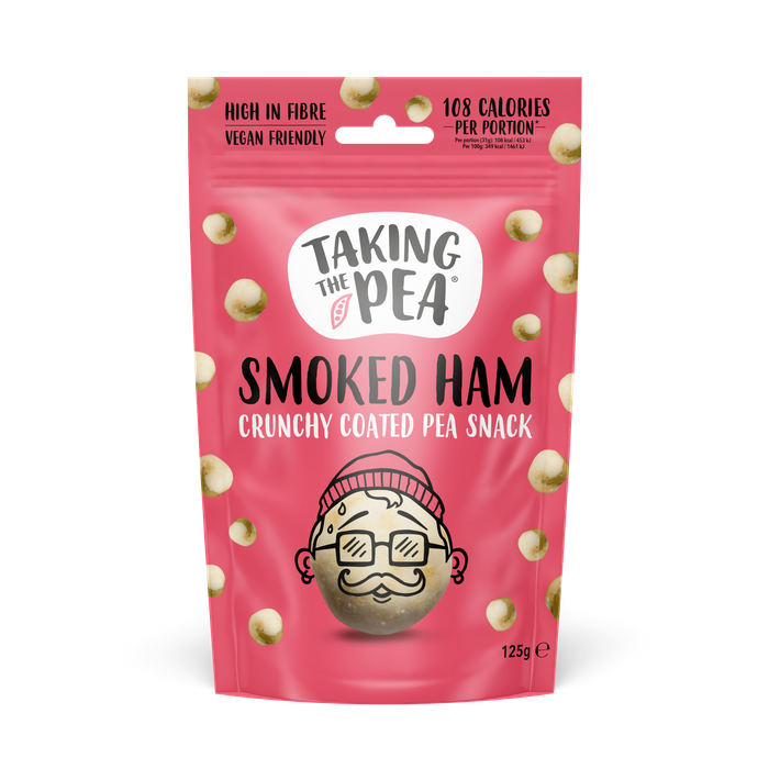 Smoked Ham, crunchy coated peas (125g - sharing pack)