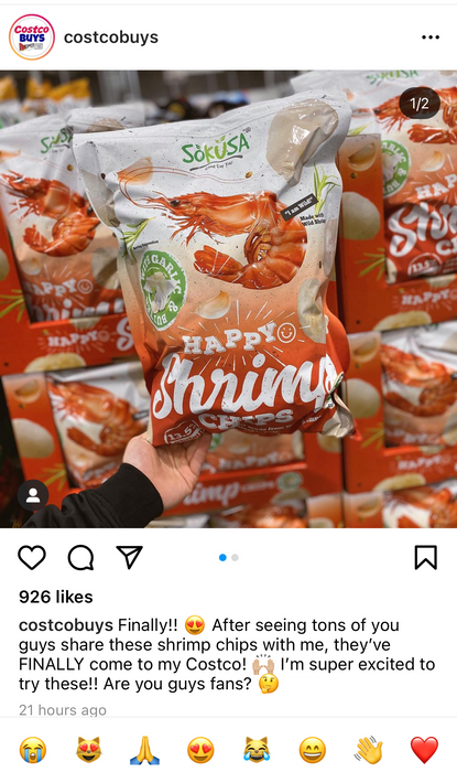 SoKusa Shrimp Chips