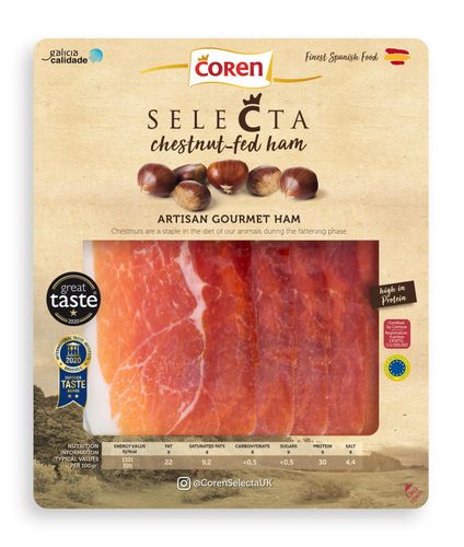 Coren Chestnut-Fed Ham Sliced