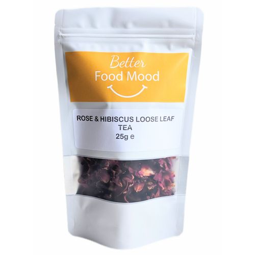Calm & Radiance Tea - Rose & Hibiscus Herbal Loose Leaf Tea