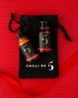 Travel-Size No. 5 - Travel-friendly Sriracha Sauce & Chilli Pizza Oil Set - 2 x 15ml Mini Bottles