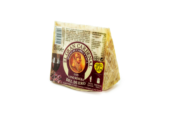 SPECIALTIES blended cheese with Ribera de Duero wine