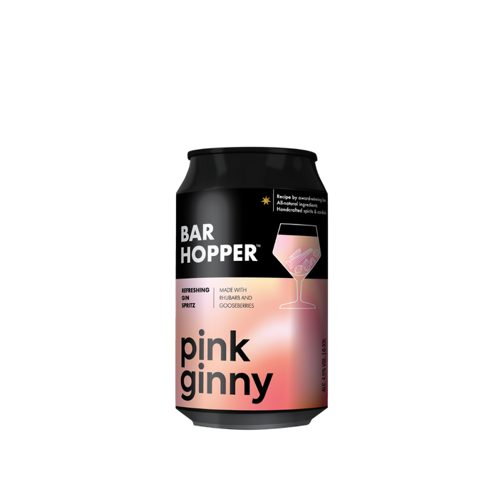 BAR HOPPER Pink Ginny cocktail