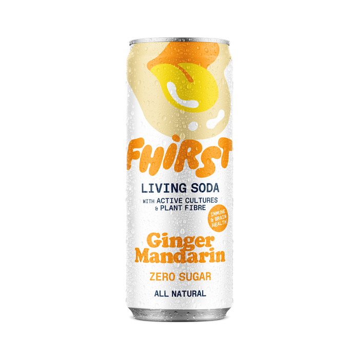 FHIRST Living Soda Ginger Mandarin