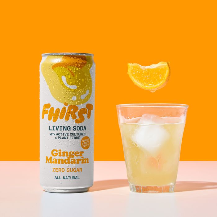 FHIRST Living Soda Ginger Mandarin