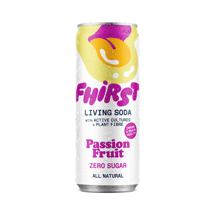 FHIRST Living Soda Passion Fruit