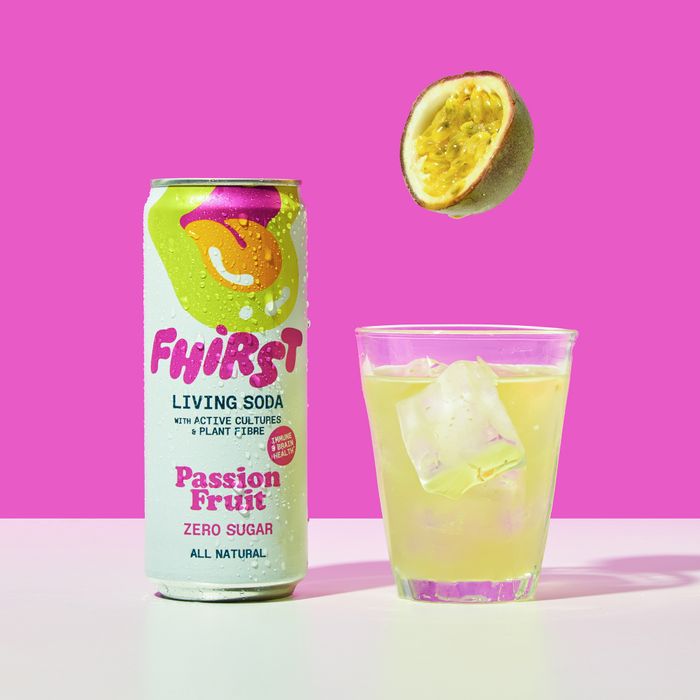 FHIRST Living Soda Passion Fruit