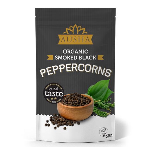 2** Star Winner Great Taste Award 2023 - Organic Smoked Black Peppercorns