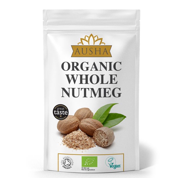 1* Star Winner Great Taste Award 2023 - Organic Nutmeg Whole