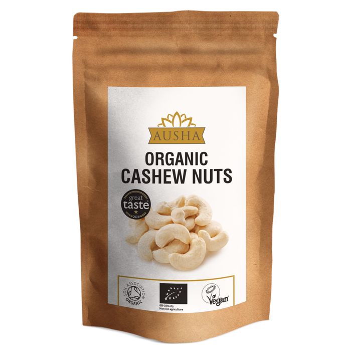 1* Star Winner Great Taste Award 2023 - Organic Cashew Nuts 200g