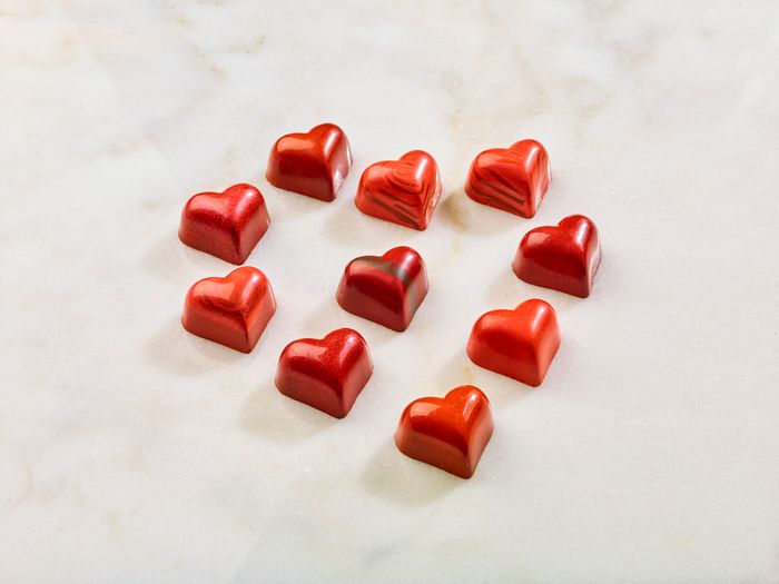 Handmade Chocolate Hearts