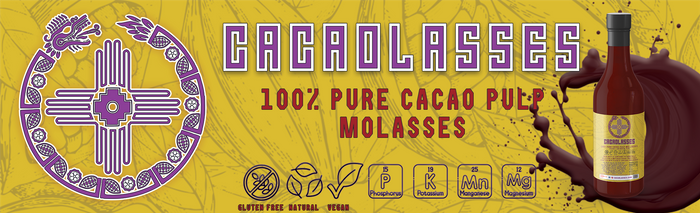 Cacaolasses - 100% Pure Theobroma Cacao Fruit Pulp Molasses / Cacao Vegan Honey