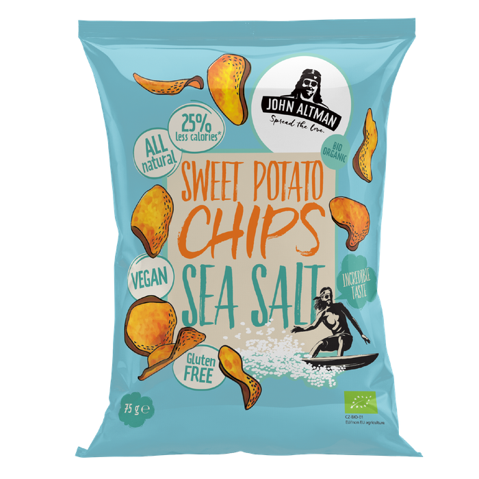 Organic Sweet Potato Chips Sea Salt
