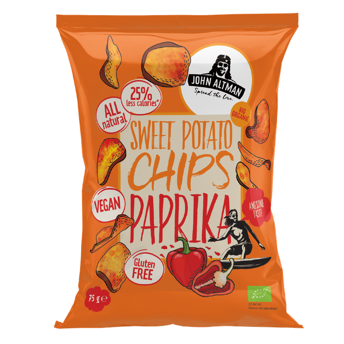 Organic Sweet Potato Chips Paprika