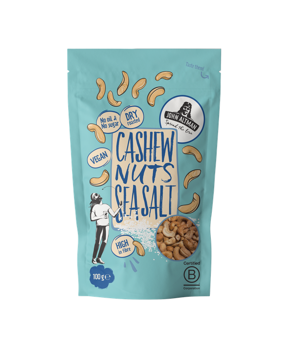 Dry Roasted Cashew Nuts Sea Salt
