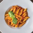 Basil and tomato sauce penne Pasta