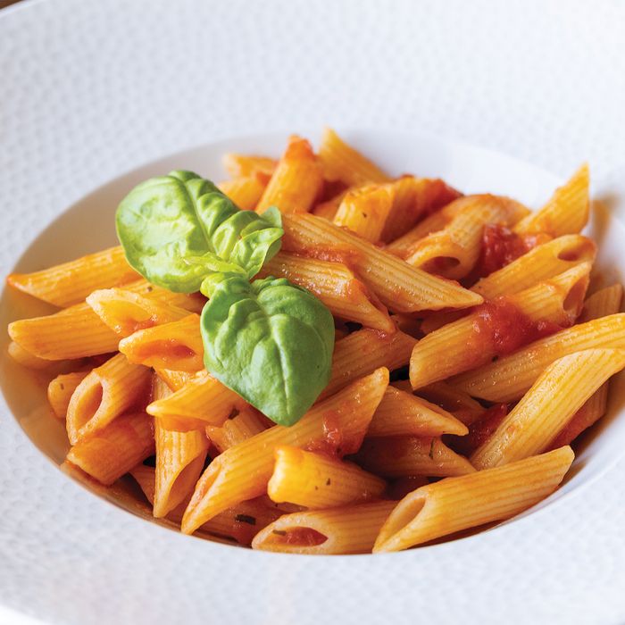 Basil and tomato sauce penne Pasta