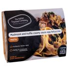 Mushroom and truffle creamy sauce egg fettuccine Pasta