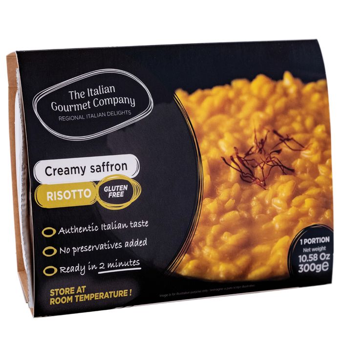 Creamy Saffron Risotto - gluten free