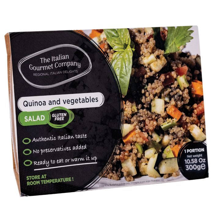 Quinoa and vegetables rich Salad - gluten free