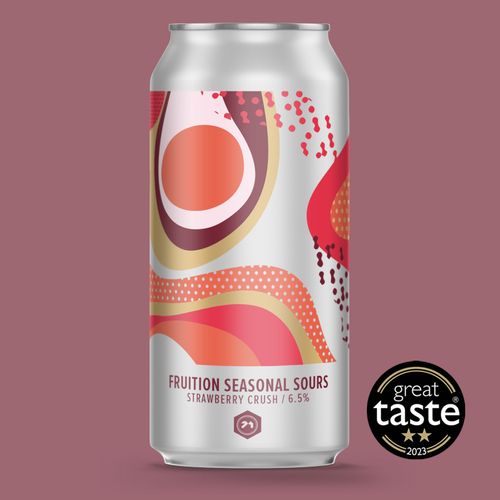 71 Brewing - Fruition Strawberry Crush (Fruited Sour) 6.5% 440ml