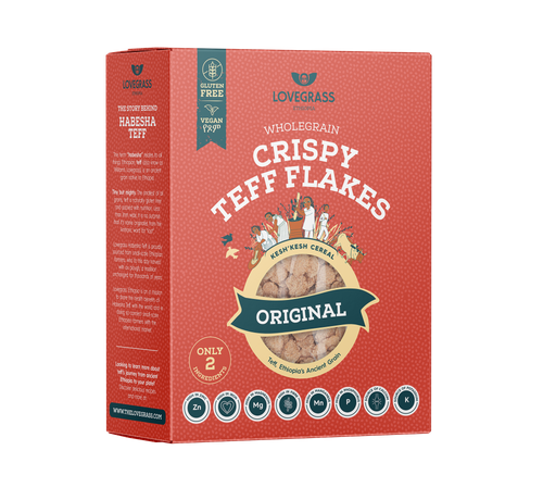 Wholegrain Crispy Teff Flakes - Original