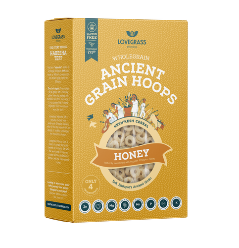 Wholegrain Ancient Grain Honey Hoops