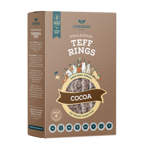 Wholegrain Teff Cocoa Rings