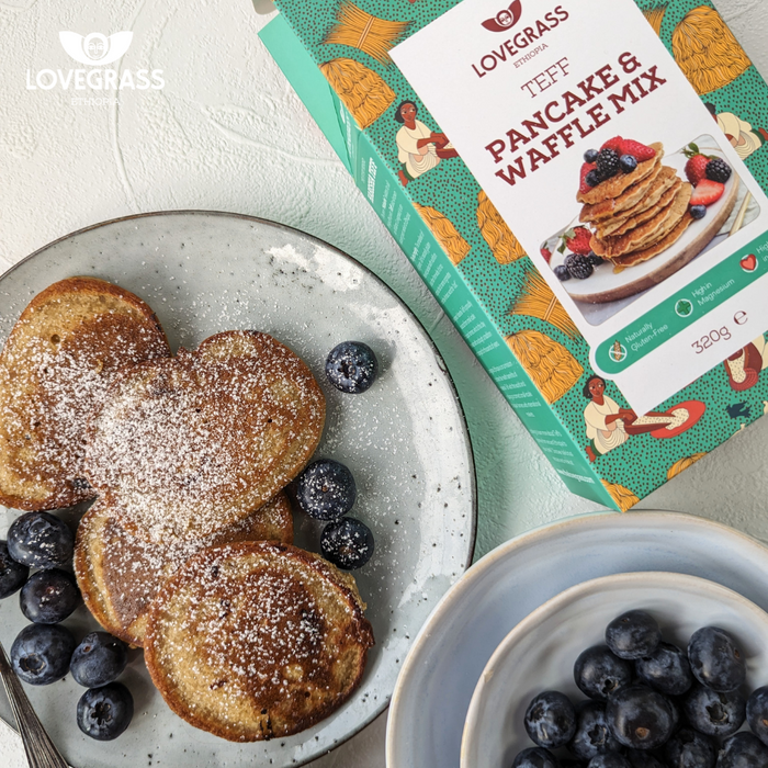 Wholegrain Teff Pancake & Waffle Mix