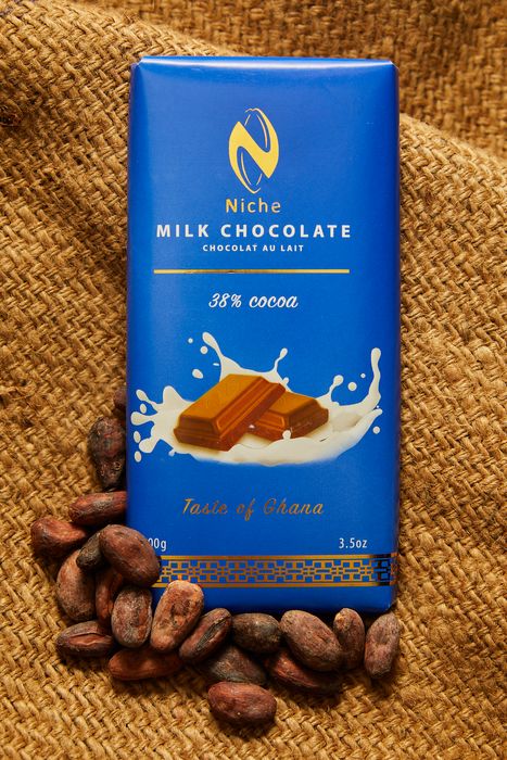 Niche Milk Chocolate 38% Cocoa Content