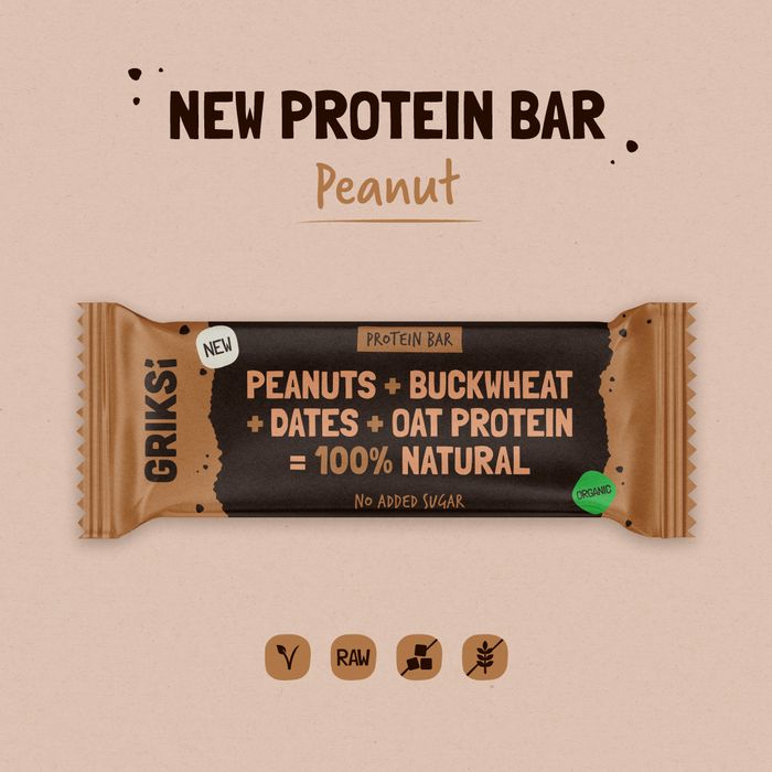 Sprouted buckwheat PROTEIN bars