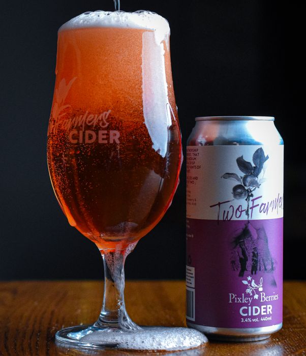 Two Farmers Pixley Berries Cider