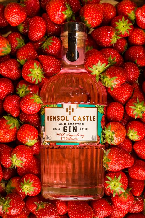 Hensol Castle Wild Strawberry and Hibiscus - 40% ABV