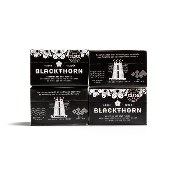 Blackthorn Salt Scottish Sea Salt Flakes 120g