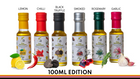 Natural flavored oils with (Chilli, Smoked, Black Truffle, rosemary, garlic, lemon) 250ML