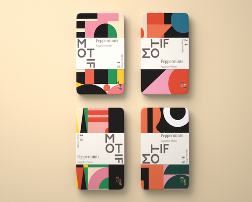 Motif Mint Tins - Shape Shuffle