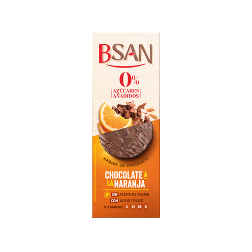 BSAN 0% ADDED SUGARS, ORANGE CHOCOLATE
