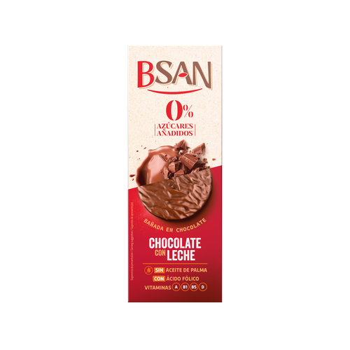 BSAN 0% ADDED SUGARS, MILK CHOCOLATE