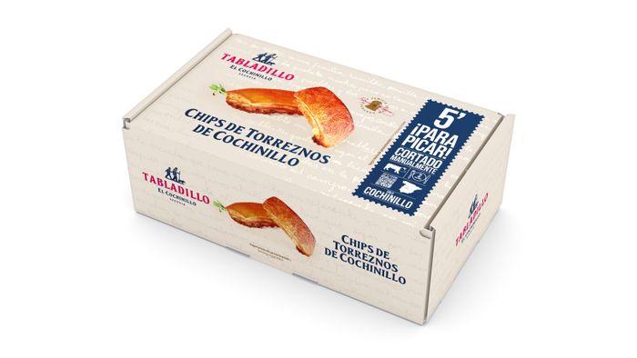 Precooked CHIPS of suckling pig - CHIPS de COCHINILLO